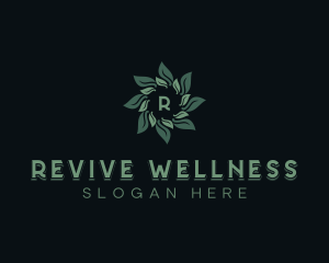 Wellness Botanical Garden logo design