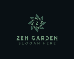 Wellness Botanical Garden logo design