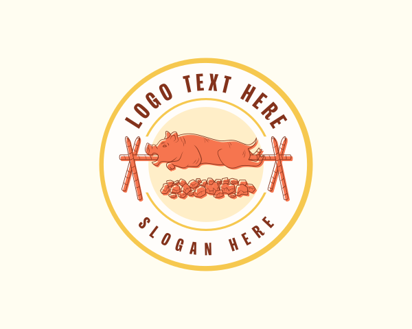 Lechon logo example 2