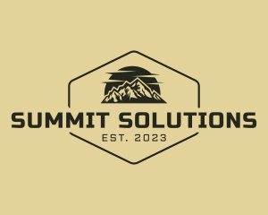 Mountain Summit Adventure logo design