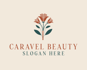 Flower Beauty Spa logo design