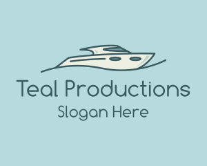 Teal Wave Speedboat logo