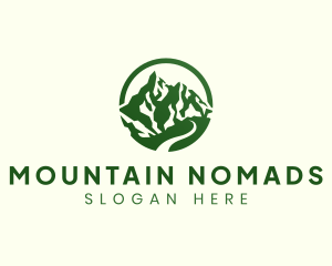 Mountain Highlands Hiking logo design