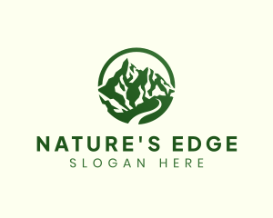 Mountain Highlands Hiking logo design