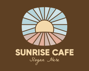 Sunrise Farm Resort  logo design