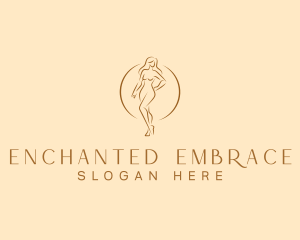 Sexy Woman Body logo design