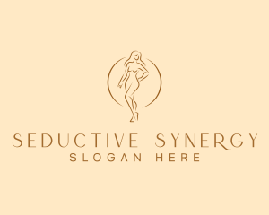 Sexy Woman Body logo design