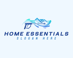 House Pressure Cleaner logo design