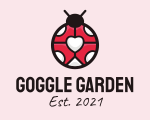 Ladybug Online Dating  logo design