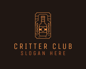 Rustic Beer Brewer Stamp logo design