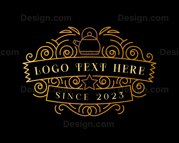 Teapot Cafe Diner Logo