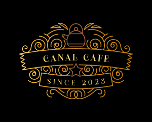 Teapot Cafe Diner logo design