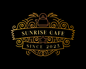 Teapot Cafe Diner logo design