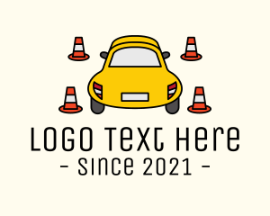 Car Traffic Cone logo