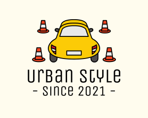 Car Traffic Cone logo