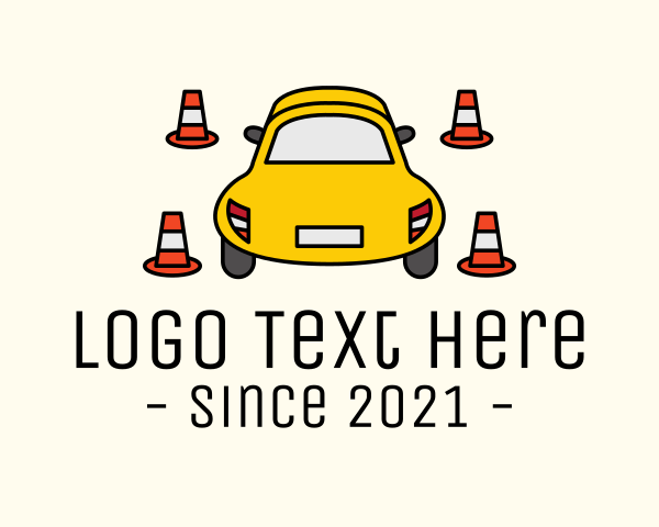 Driving Lesson logo example 2