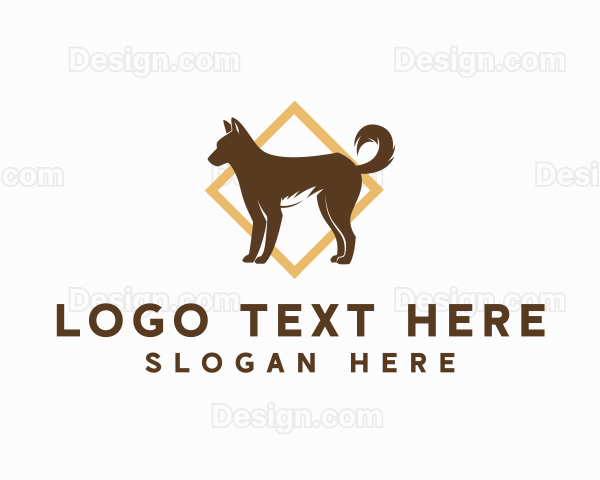 Dingo Canine Dog Logo