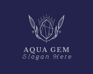 Natural Precious Gem logo design