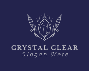 Natural Precious Gem logo design