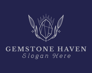 Natural Precious Gem logo design