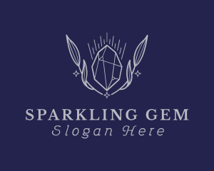 Natural Precious Gem logo design