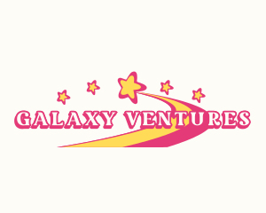 Cute Shooting Star logo design