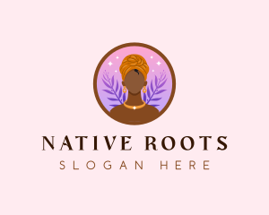 African Turban Boutique logo design