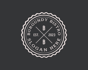 Hipster Stamp Studio logo design