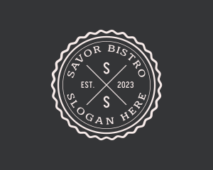 Hipster Stamp Studio logo design