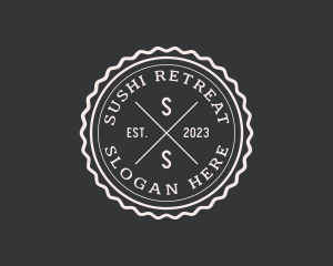 Hipster Stamp Studio logo design