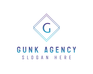 Generic Diamond Agency logo design