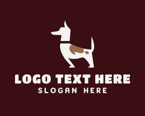 Brown Pet Dog Veterinary logo