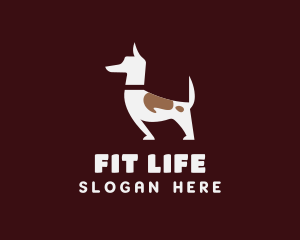 Brown Pet Dog Veterinary logo