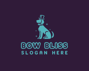 Pet Grooming Dog logo design