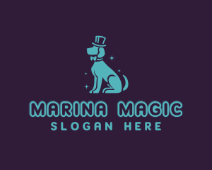 Pet Grooming Dog logo design