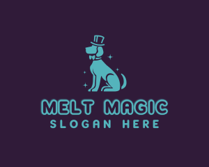 Pet Grooming Dog logo design