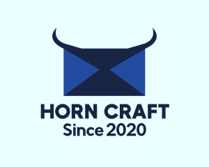 Blue Horns Mail logo