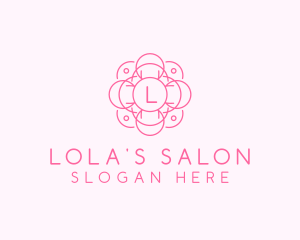 Flower Beauty Cosmetics  logo design