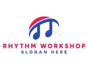 Musical Note Rhythm logo