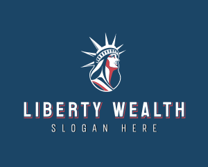 Liberty American Patriot logo design