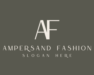 Upscale Luxury Fashion logo design