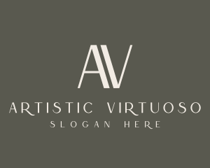 Upscale Luxury Fashion logo design