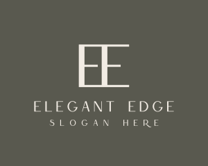 Upscale Luxury Fashion logo design