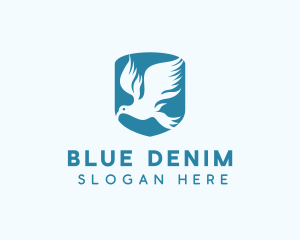 Blue Bird Hawk logo design