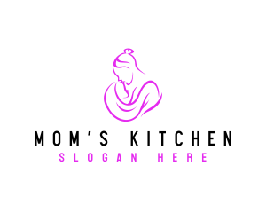 Mother Child Infant logo design