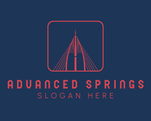 Suspension Bridge Landmark logo