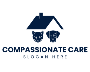 Pet Care House logo design