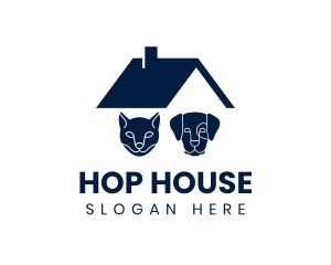 Pet Care House logo design