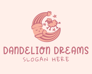 Sheep Moon Pajamas logo design