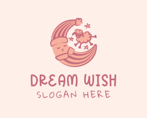 Sheep Moon Pajamas logo design